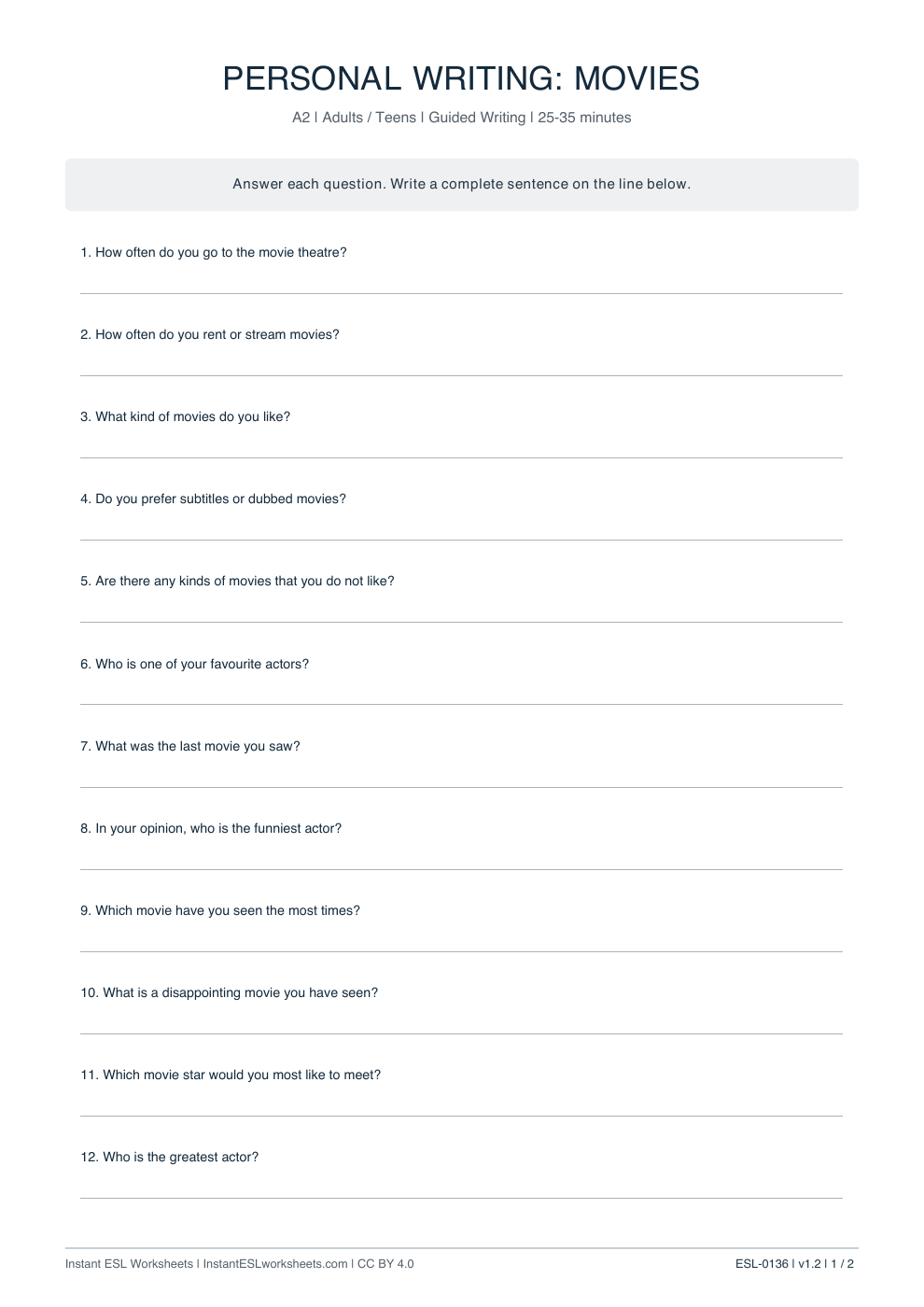 Page 1 of Movies
