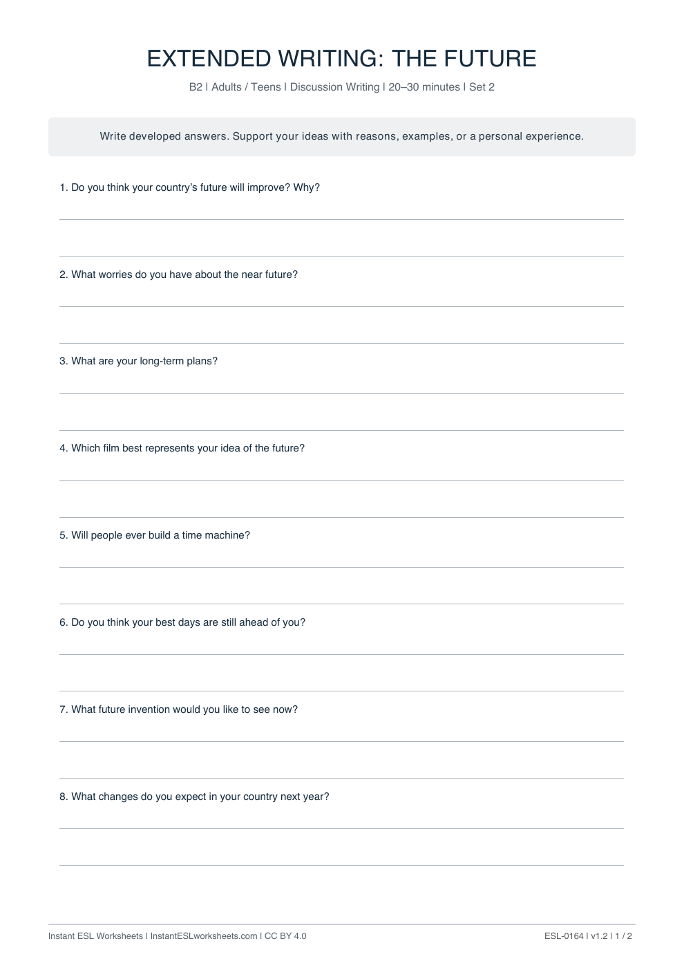 Page 1 of The Future
