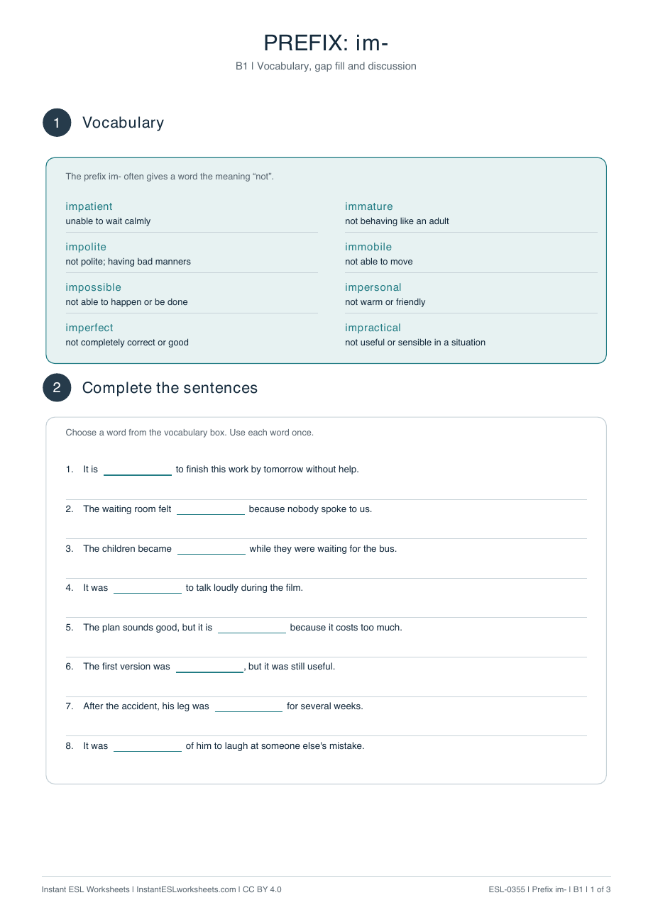 Page 1 of Prefix im-