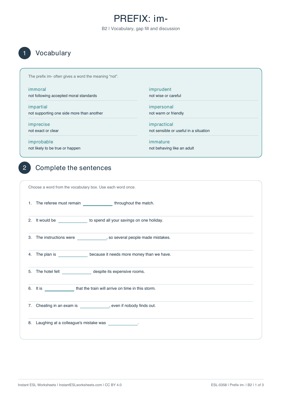 Page 1 of Prefix im-