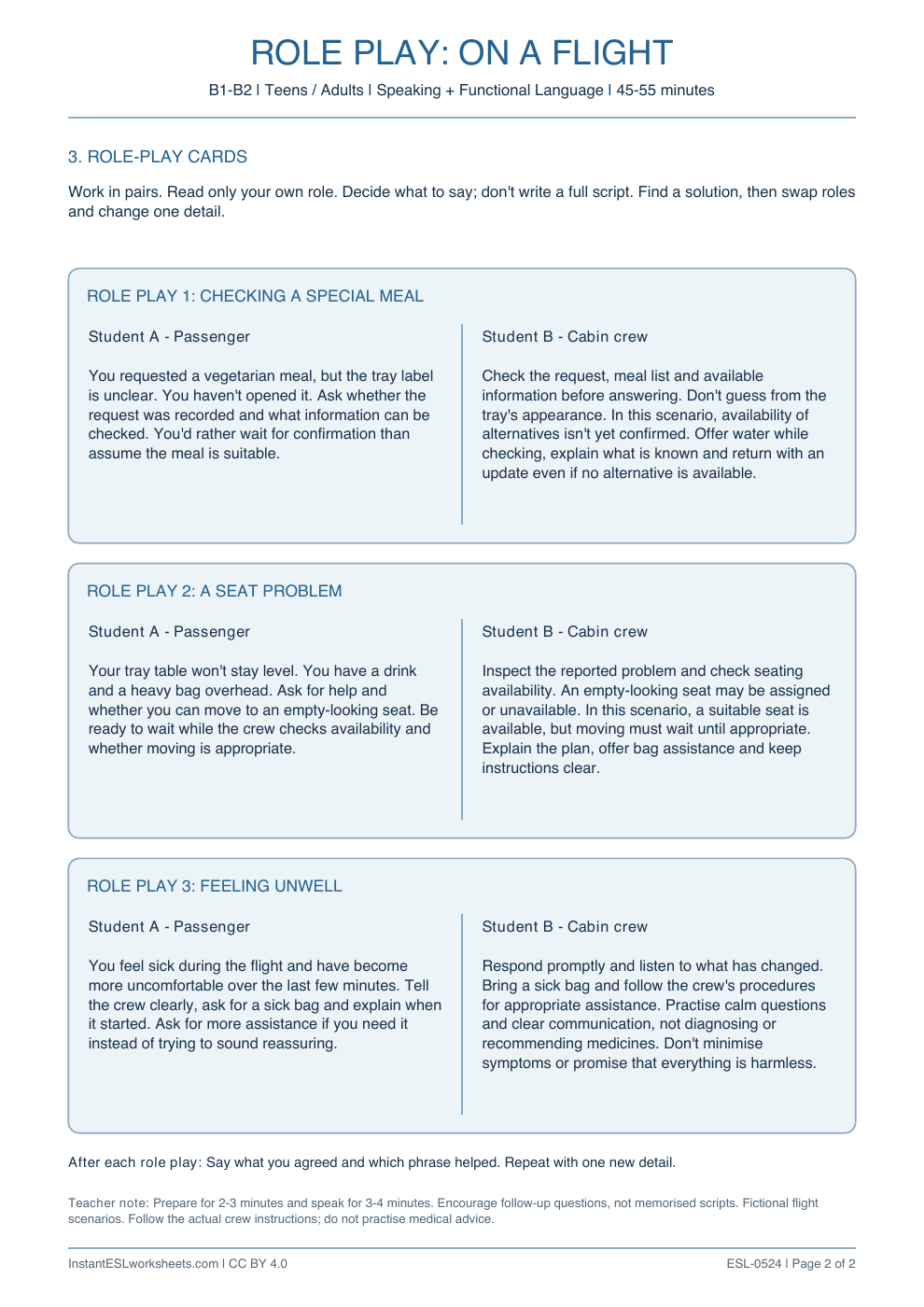 Page 2 of On a Flight - Role Play